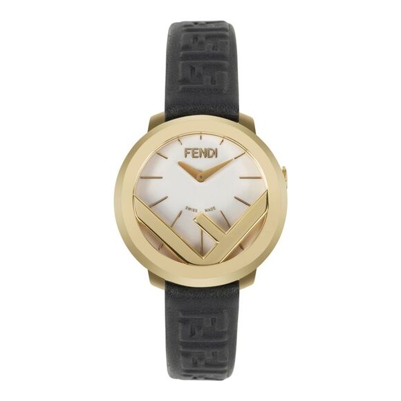 F is Fendi Leather Watch - Picture 1 of 3